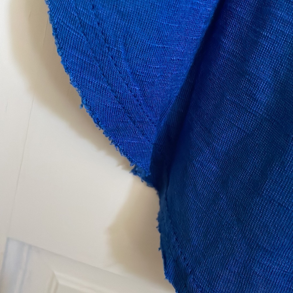AnM High/Low Dress, Medium, Blue - Picture 10 of 10